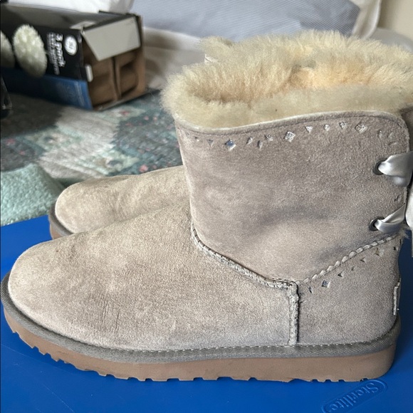 Women’s Ugg Bailey mini bow boot - Picture 4 of 6